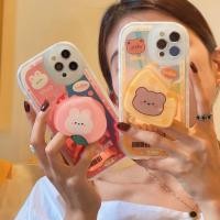 ราคา สินค้าพร้อมส่ง เคสโทรศัพท์ นิ่ม วงรีโฮโลแกรมหมีชีส/วงรีโฮโลแกรมกระต่ายท้อ (44605551552)