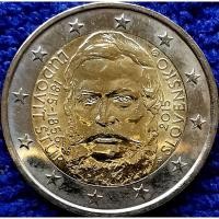 ราคา เหรียญ​ยูโร​ สโลวาเกีย​ Slovakia, 2​ Euro, (ที่ระลึก​วันเกิด​200ปี Ludovit Stur), #​1949T, ไม่​ผ่าน​ใช้​ UNC (19831531233)