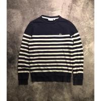 ราคา LACOSTE ลาคอสท์ ลายทาง คอกลม (16898809789)