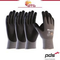 ราคา [3 PAIRS BUNDLE] ATG 34-874 MaxiFlex Ultimate Nylon Micro-Foam Nitrile Grip ถุงมืออเนกประสงค์ ถุงมือหน้าจอสัมผัส (57404706595)