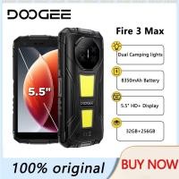 ราคา DOOGEE Fire 3 Max โทรศัพท์ที่ทนทาน 32GB + 256GB 5.5" HD + จอแสดงผล Camping ไฟ 8350mAh 48MP NFC Android15 (53704715687)