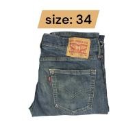 ราคา กางเกงยีนส์ ลีวาย 511 เอว34 ยาว 45 ขา 7 มือสอง รหัสs34 (40202897672)
