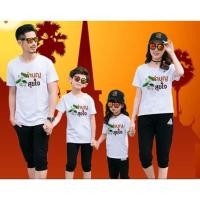 ราคา เสื้อครอบครัว พ่อแม่ลูก มี 4 รายการ cotton 100% เสื้อคู่รัก วันดี wandee (1ตัว) c8 (3707281781)