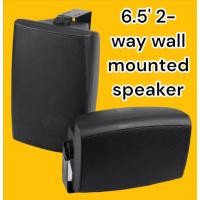 ราคา ✅จำนวน 2ใบ / 1คู่ ตู้ลำโพงติดผนัง 6.5' 2-way wall mounted speaker ลำโพง แขวน ผนัง 6.5 นิ้ว ราคาถูก (22464727796)
