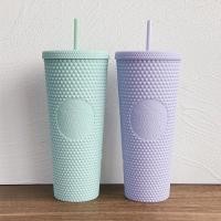 ราคา Starbucks cup ไทย starbucks® หนาม แก้วสตาร์บัคส์ของแท้ สตาร์บัคส์ แก้ว หนามด้วยฟาง 24oz Diamond St (25980362609)