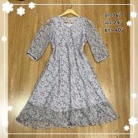 ราคา Maxi Dress ลายดอกไม้โทนสีม่วง (22446040298)