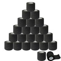 ราคา เทปกันน้ำ 3 / 6 / 12 pcs 5 cm * 4.5 ซม.สีดำยึดติดผ้าพันแผลสีดำผ้าพันแผลห่อหุ้มเทปกันน้ำไม่ทออุปกรณ์ป้องกันรอยขีดข่วน (23665709721)