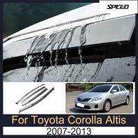 ราคา กันสาด Toyota Corolla Altis 2007-2013 2008 2009 2010 2011 2012 กันสาดรถยนต์ นหนาพิเศษ คิ้วกันสาด กระจกคิ้วฝน กันสาดคิ้ว (43877528496)