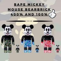 ราคา ♦️พร้อมส่ง♦️Bape Mickey Mouse Bearbrick 400% and 100% (11412459239)