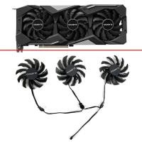 ราคา พัดลมระบายความร้อน 3PCS 75MM 4PIN PLD08010S12HH T128010SU GTX1660 สําหรับ Gigabyte GeForce GTX 1660 SUPER AORUS 6G RTX2060 RTX3060 RTX3070 (54505394327)