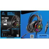 ราคา Razeak Gaming headphone หูฟังเกมส์พร้อมไมค์ หูฟังเกมมิ่ง 7.1 gaming headset usb2.0 รุ่นRH-X02 (10331036747)