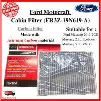 ราคา REAL CARBON CABIN AIR FILTER FORD MUSTANG 2.3L ECOBOOST / 5.0L V8 GT MOTOCRAFT (FR3Z-19N619-A) (46804909460)