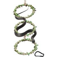 ราคา แหวนปีนงูสําหรับ Ball Python- Enclosure อุปกรณ์เสริม – ตกแต่งสัตว์เลื้อยคลาน, สาขาปีนเขาและเครื่องนอนสําหรับ Ball Python, สําหรับของเล่นแหวนเสริมงูข้าวโพด (28194457622)