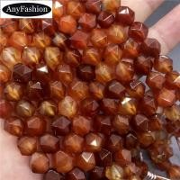 ราคา Red Agate Onyx Beads อาเกตสีแดงนิลลูกปัด 6-12 มิลลิเมตรเหลี่ยมเพชรพลอยธรรมชาติหินตัดอัญมณีเรขาคณิต DIY (2442687363)