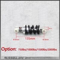 ราคา 135mm Suspension Shock Absorber For Bicycle Electric E-Bike Scooter Razor Dirt Bike Motorcycle ATV (47706140134)