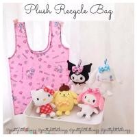 ราคา * SG * กระเป๋ารีไซเคิลตุ๊กตา (Melody, Pompompurin, Cinnamoroll, Kuromi Sanrio) (27917017520)