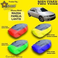 ราคา MERAH HIJAU MAZDA FAMILIA LANTIS Two Tone Black Car Cover Color Combine MAZDA FAMILIA LANTIS Dual Color Red Yellow Green Blue PREMIUM (53656619422)