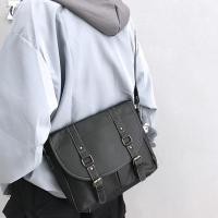 ราคา กระเป๋าผู้ชายย้อนยุคอินเทรนด์กระเป๋า ผู้สื่อสาร กระเป๋าเอกสารผู้ชายเวอร์ชั่นเกาหลี ปู่ หนังนุ่มถนนสวมกระเป๋าสะพายกระเป๋าสะพายผู้ชายเฉพาะก (42928145140)