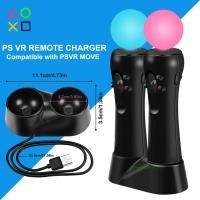 ราคา SONY PLAYSTATION Ps 4 Ps Vr Move Dual อุปกรณ์แท่นชาร์จ Usb สําหรับ Sony Playstation 4 Psvr Move Accessories (6052922642)