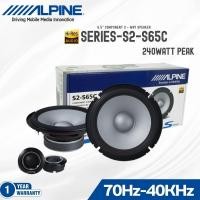 ราคา ลำโพงขนาด 6.5นิ้ว ALPINE S2-S65C ลำโพงแยกชิ้น ติดรถยนต์มอบเสียงชัดในย่านกลาง–ต่ำ เบสทรงพลังควบคุมดีแม้เปิดดัง ของแท้!! (52004272268)