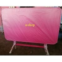 ราคา โต๊ะพับหน้าเหล็ก โต๊ะเหล็ก ขนาด3 ฟุต 4 ฟุต (6456165659)