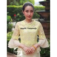 ราคา เสื้อลูกไม้แขนระบายผ้าแก้ว (27802846139)