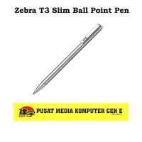 ราคา Zebra Mini ปากกาลูกลื่น T-3 ปากกาสแตนเลส (53000922024)