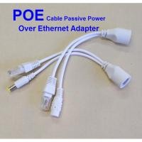 ราคา POE Injector and Splitter, POE Adaptor Cable DC 12V 24V 48V (26937320901)