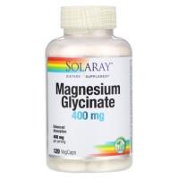 ราคา Solaray, Magnesium Glycinate, 400 mg [ 120 VegCaps ] Magnesium puritan แมกนีเซียม (4377126445)