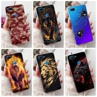 ราคา ปลอกสําหรับ Xiaomi Mi 8 Lite เคสโทรศัพท์ Cool Dragon Tiger การ์ตูนซิลิโคนโปร่งใส TPU เกราะป้องกันสําหรับ Xiaomi Mi 8X ฝาครอบ (26372659025)