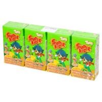 ราคา สินค้าขายดี!! ทิปโก้ ซุปเปอร์คิด น้ำผักผสมน้ำผลไม้รวม 99.89% จากน้ำผักผลไม้เข้มข้น 110มล. x 4 กล่อง Tipco Super Kid 99. (9075099487)