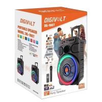 ราคา ตู้ลำโพงขยายเสียงเคลื่อน ลำโพงล้อลาก 12 นิ้ว 60 W 5.0 รุ่น DG-1007 ลำโพงพกพา รองรับบลูทูธ MP-3 ลำโพงเบสหนักๆ (23552697954)