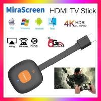 ราคา ส่งหน้าจอมือถือเข้าทีวีแบบไร้สาย Mirascreen G18 5 G 4 K Wireless Hdmi Wifi Display แบบไร้สาย (8214475161)