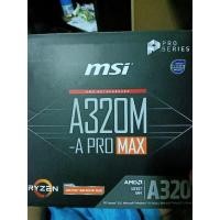 ราคา MSI A320M-Pro MAX มือสอง ประกันเหลือถึงปี 2566 (11656854659)