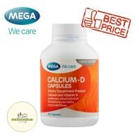 ราคา Mega Calcium-D 20/90 Capsules 20เม็ด/90เม็ด (284920543)