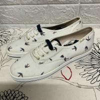 ราคา รองเท้าผ้าใบ รองเท้าลำลอง Keds x Kate Spade New York Limited Size 9us ยาว 25 cm ทรงพื้นหนา มือ 1 เก่าเก็บ ราคา 650 บาท (41307788421)