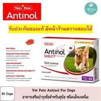 ราคา Antinol Dogs อาหารเสริม บำรุงข้อ สำหรับสุนัข 60เม็ด (43961513678)