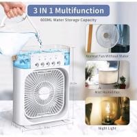 ราคา 3 in 1พัดลมไอเย็น mini พัดลมแบบพกพา (24992869766)