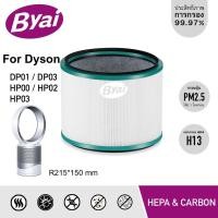 ราคา ไส้กรองอากาศ True HEPA Filter H13 สำหรับ Dyson Pure Cool DP01, DP03 และ พัดลมฟอกอากาศ Dyson Pure Hot HP00, HP (26804685386)