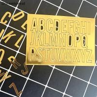 ราคา [ดีเอ็มที] ทอง26จดหมายอะคริลิ ทําเอง เค้กวันเกิดตกแต่งจดหมายอุปกรณ์จัดงานแต่งงาน (47604857718)