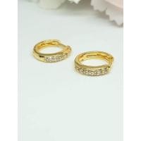 ราคา ต่างหูเงินแท้ฮักกี้ ฝังเพชรรัสเซีย (13232676739)