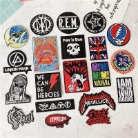 ราคา ♚ Rock Band Fans Collection Series 01 - อัลบั้ม Glam Rock Iron-On Patch ♚ 1 ชิ้น DIY เย็บบนเหล็กบนป้ายแพทช์ (24312902677)
