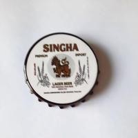 ราคา ที่เปิดขวดพร้อมเป็นแม่เหล็กติดตู้เย็นได้ด้วยรูปฝาเบียร์สิงห์ สวย แปลก ของฝากจากไทย ของที่ระลึกไทย ของสะสม ของใช้ในครัว (53357739175)