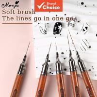 ราคา ปากกาเพ้นท์เล็บ Monja ขนาด 12 มม. ด้ามจับไม้สีน้ําตาล เหมาะสําหรับวาดเส้น ลวดลายดอกไม้ ลายเส้น และอื่น ๆ เหมาะสําหรับงาน DIY เพ้นท์เล็บ (51953138518)