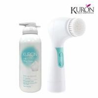 ราคา KURON ชุดแปรงทำความสะอาดผิวหน้า CLARIFY BRUSH รุ่น KU0170 KURON 2IN1 (2830164284)