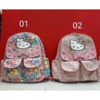 ราคา กระเป๋าเป้คิตตี้ หนัง pvc กันน้ำได้ (1985628531)