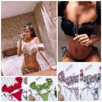 ราคา ชุดว่ายน้ำสายฝอ ชุดว่ายน้ำแขนตุ๊กตา ชุดว่ายน้ำแขนสั้น ชุดว่ายน้ำปาดไหล่ ชุดว่ายน้ำเปิดไหล่ ชุดว่ายน้ำเซ็กซี่ บิกินี่สีดำ (3163976368)