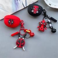 ราคา การ์ตูน Marvel Deadpool เคสหูฟังสําหรับ Realme Buds T300 ฝาครอบป้องกันซิลิโคนสําหรับ Realme Buds T100 (52856011829)
