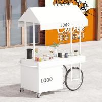 ราคา รถเข็นเหล็กสไตล์ยุโรป สำหรับห้าง-ตลาดนัด ขายอาหารเคลื่อนที่ได้ แข็งแรงทนทาน รถเข็นอาหารเคลื่อนที่ รถเข็นล้อ 022 (29388503184)