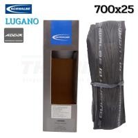 ราคา ยางนอกจักรยานเสือหมอบขอบพับ SCHWALBE LUGANO 700X23/25 (3417272488)